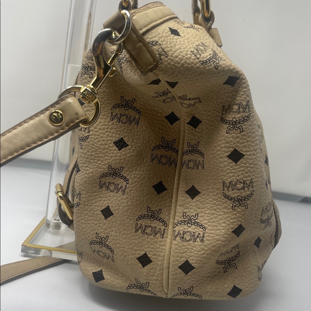 SOLD!!! MCM Visetos Monogram Tote Two-way bag - Picture 8 of 10